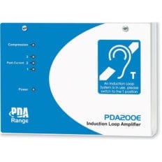 PDA200E Hearing Loop Amplifier front view