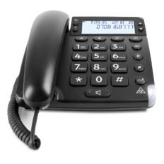 doro Magna 4000 black corded telephone with digital display